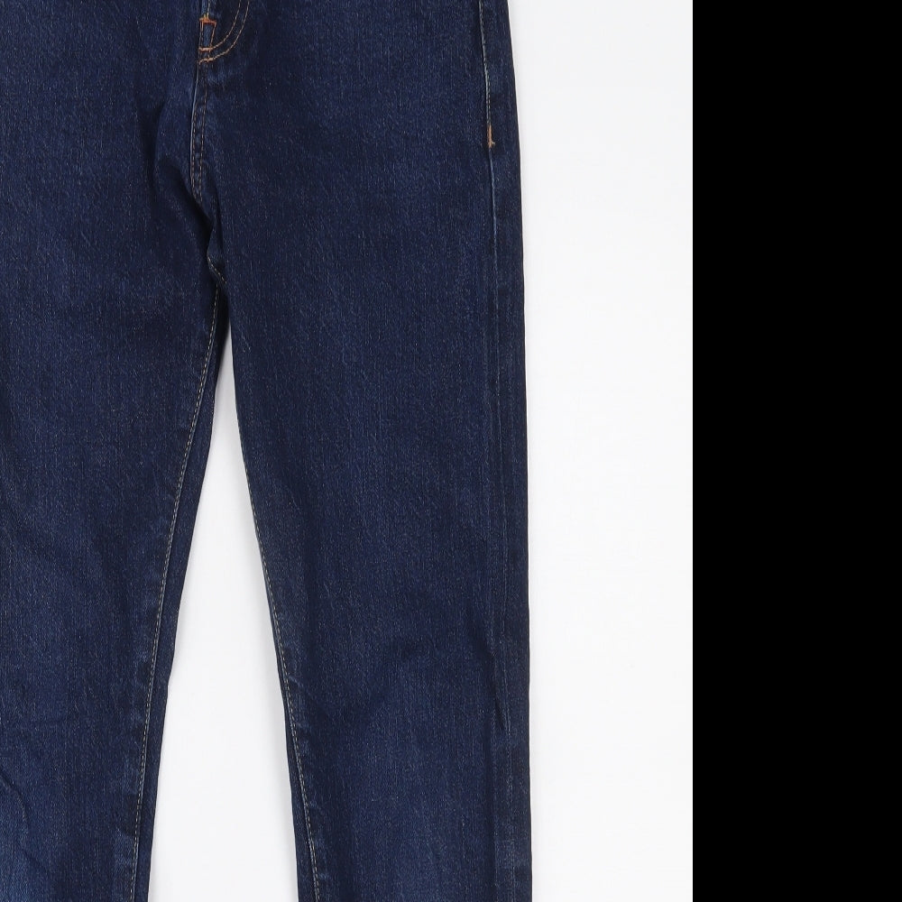 H&M Mens Blue  Denim Straight Jeans Size 28 L32 in