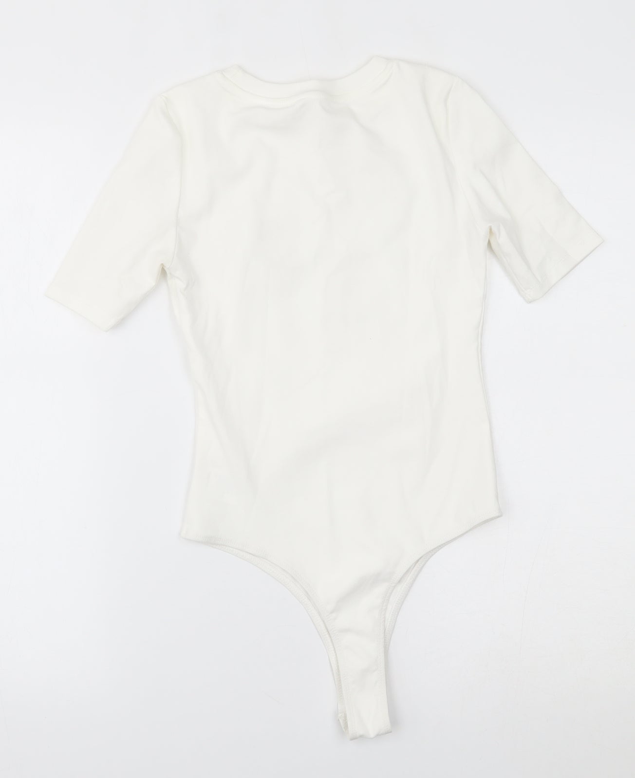 SheIn Womens White   Bodysuit One-Piece Size XS