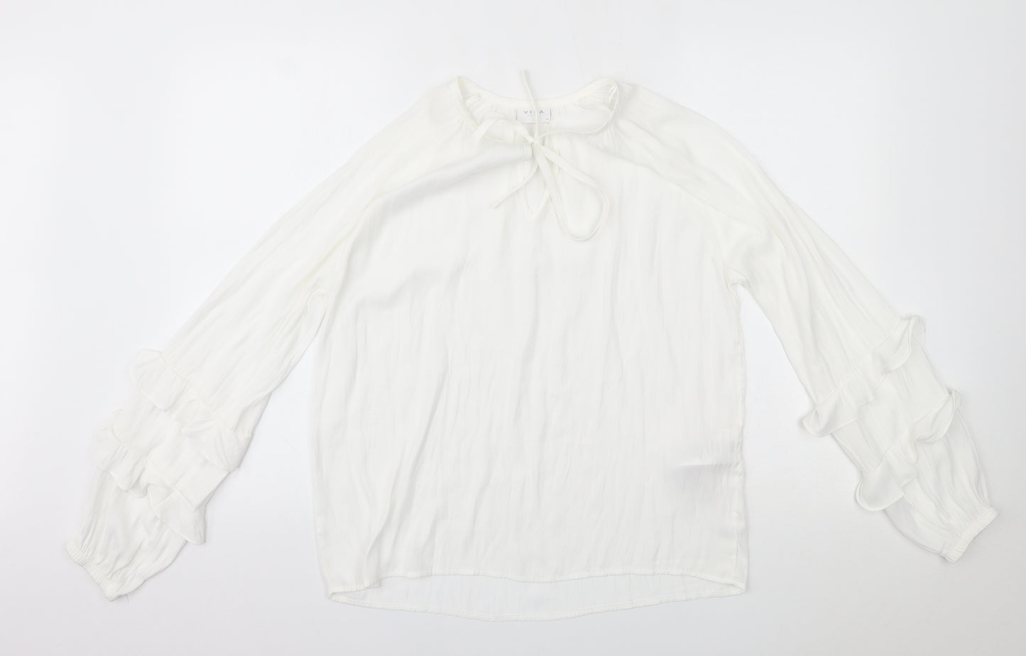 VILA Womens White   Basic Blouse Size 6
