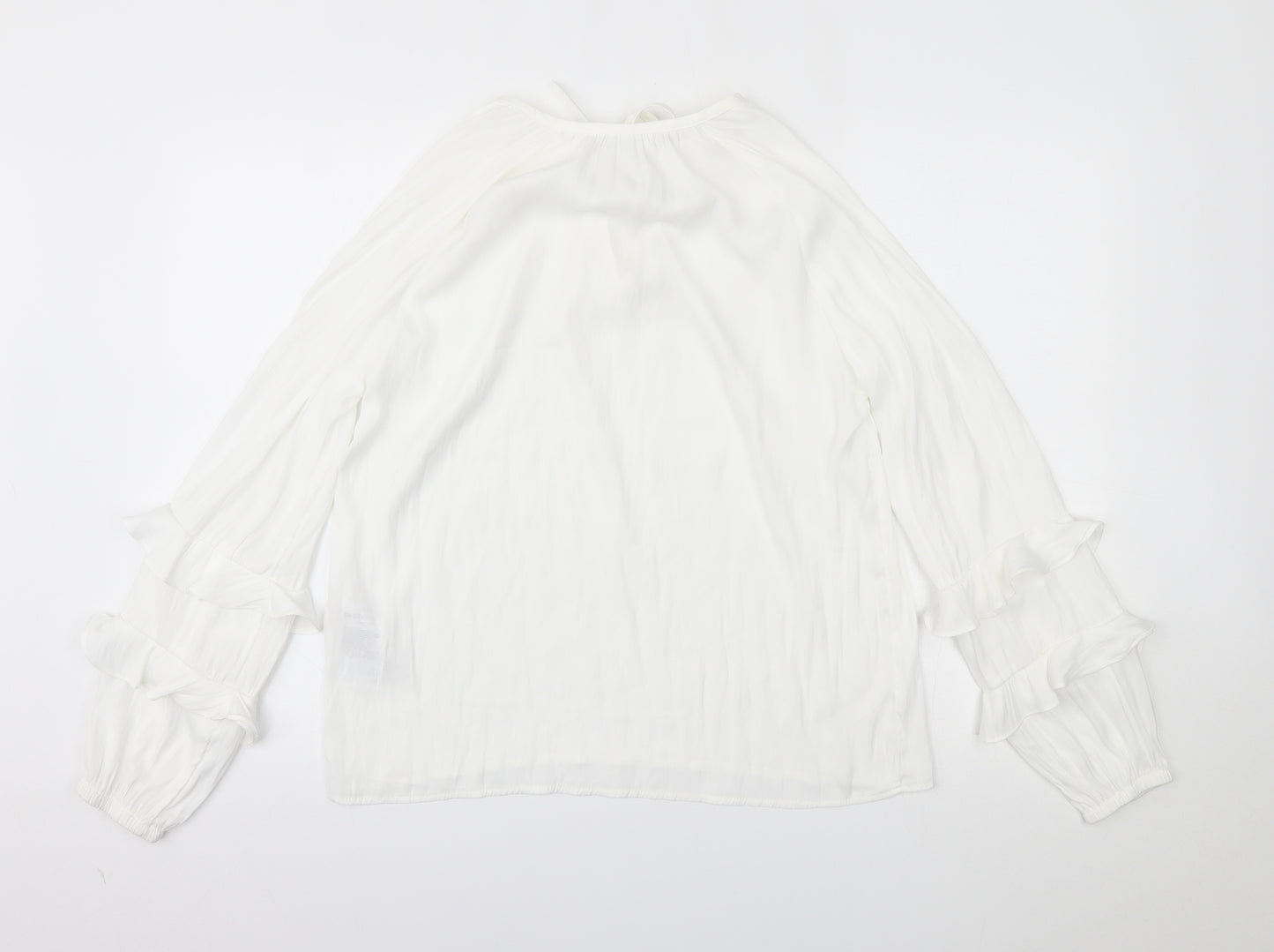 VILA Womens White   Basic Blouse Size 6
