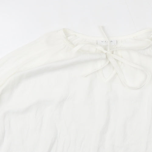 VILA Womens White   Basic Blouse Size 6