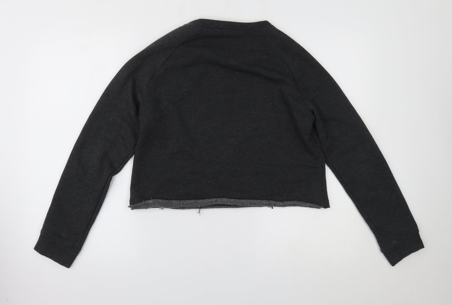 New Look Womens Grey   Pullover Sweatshirt Size 10