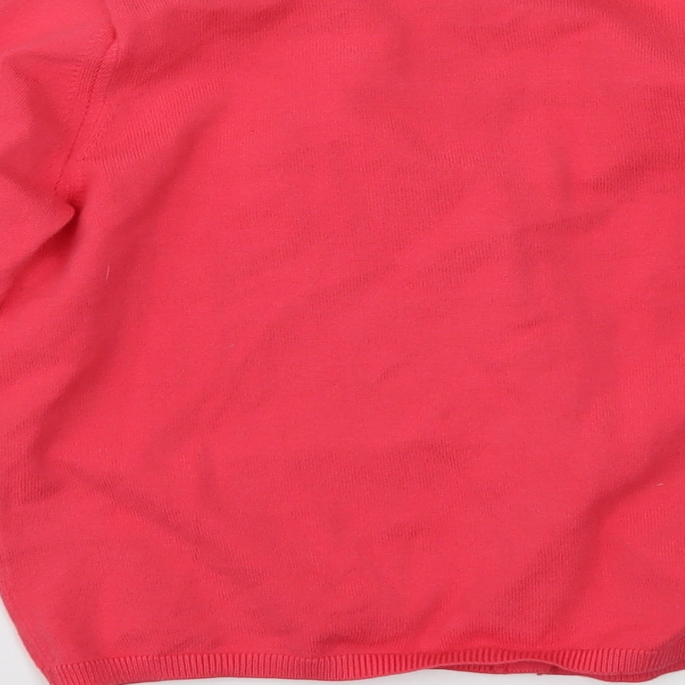 George Girls Pink   Cardigan Jumper Size 11-12 Years