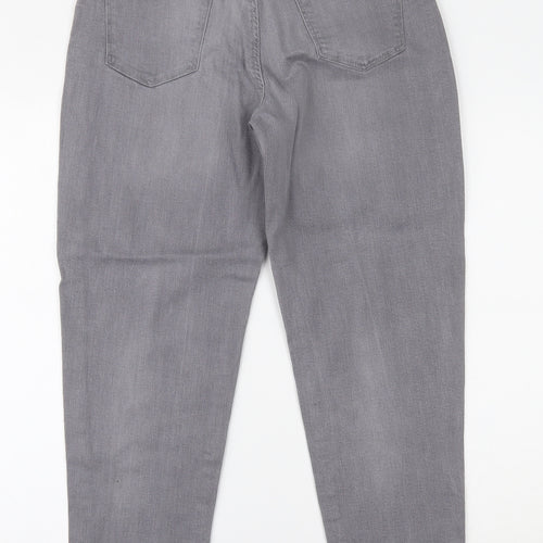 TU Womens Grey  Denim Skinny Jeans Size 12 L26 in