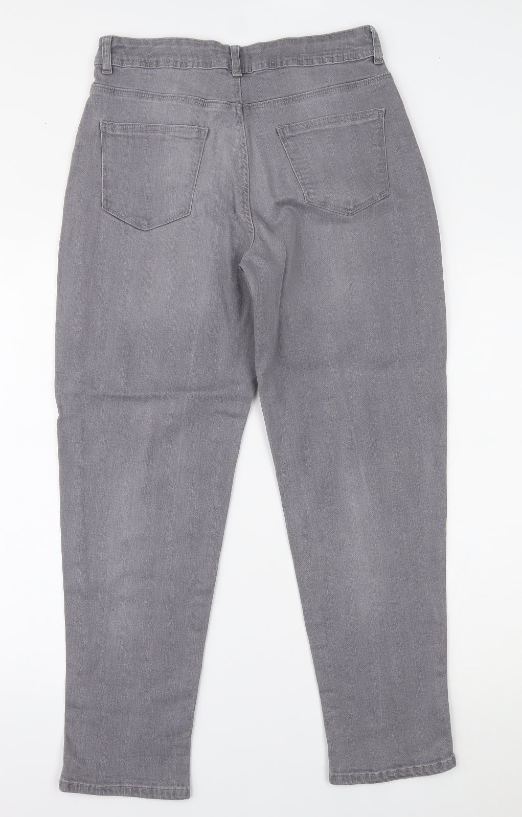 TU Womens Grey  Denim Skinny Jeans Size 12 L26 in