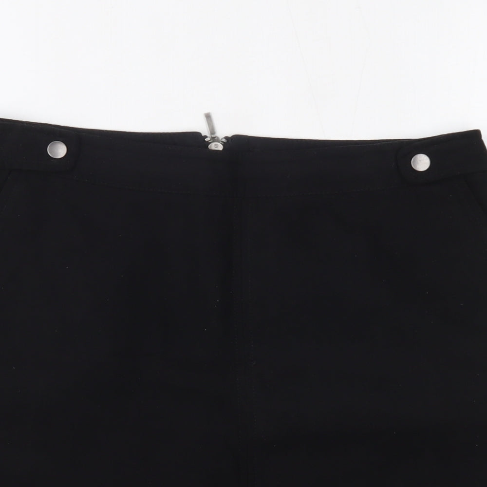 Oasis Womens Black   Mini Skirt Size 10