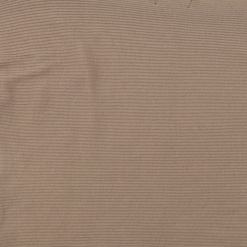 Lipsy Womens Beige   Pullover Jumper Size 8