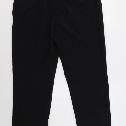 Brook Taverner Mens Black   Dress Pants Trousers Size 38 L28 in