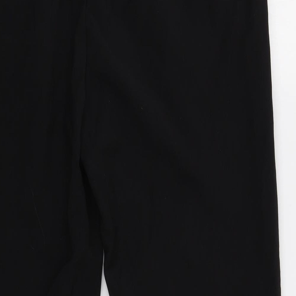 Brook Taverner Mens Black   Dress Pants Trousers Size 38 L28 in