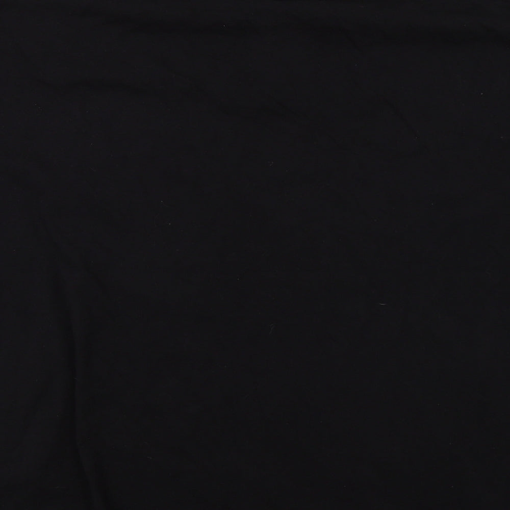 Fruit of the Loom Womens Black   Basic T-Shirt Size XL