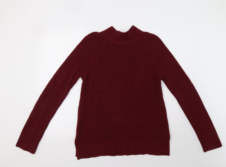 Gap Womens Purple Pullover Jumper Size L