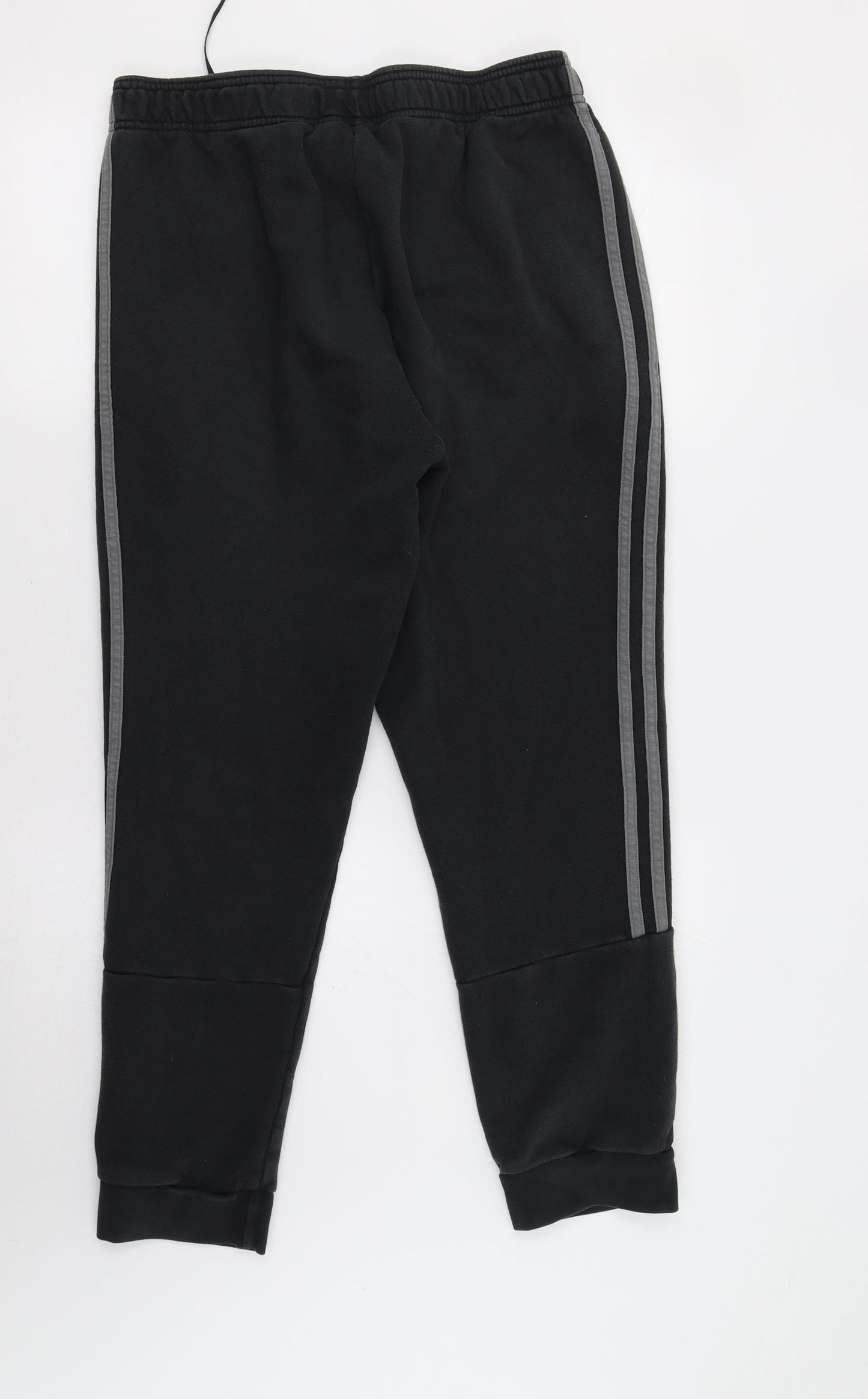 adidas Mens Black   Jogger Trousers Size L L28 in