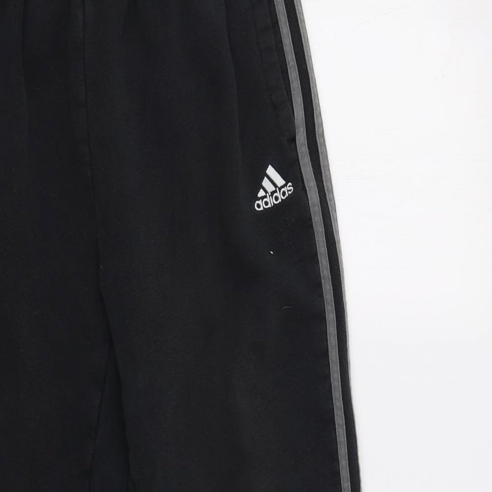 adidas Mens Black   Jogger Trousers Size L L28 in