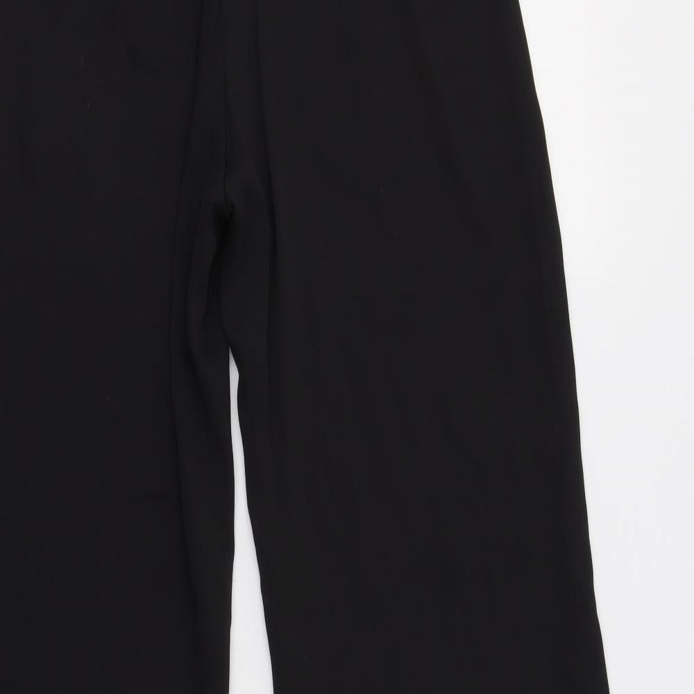 H&M Womens Black   Dress Pants Trousers Size 10 L31 in