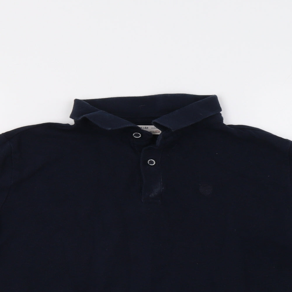 Zara Boys Blue   Basic Polo Size 11-12 Years