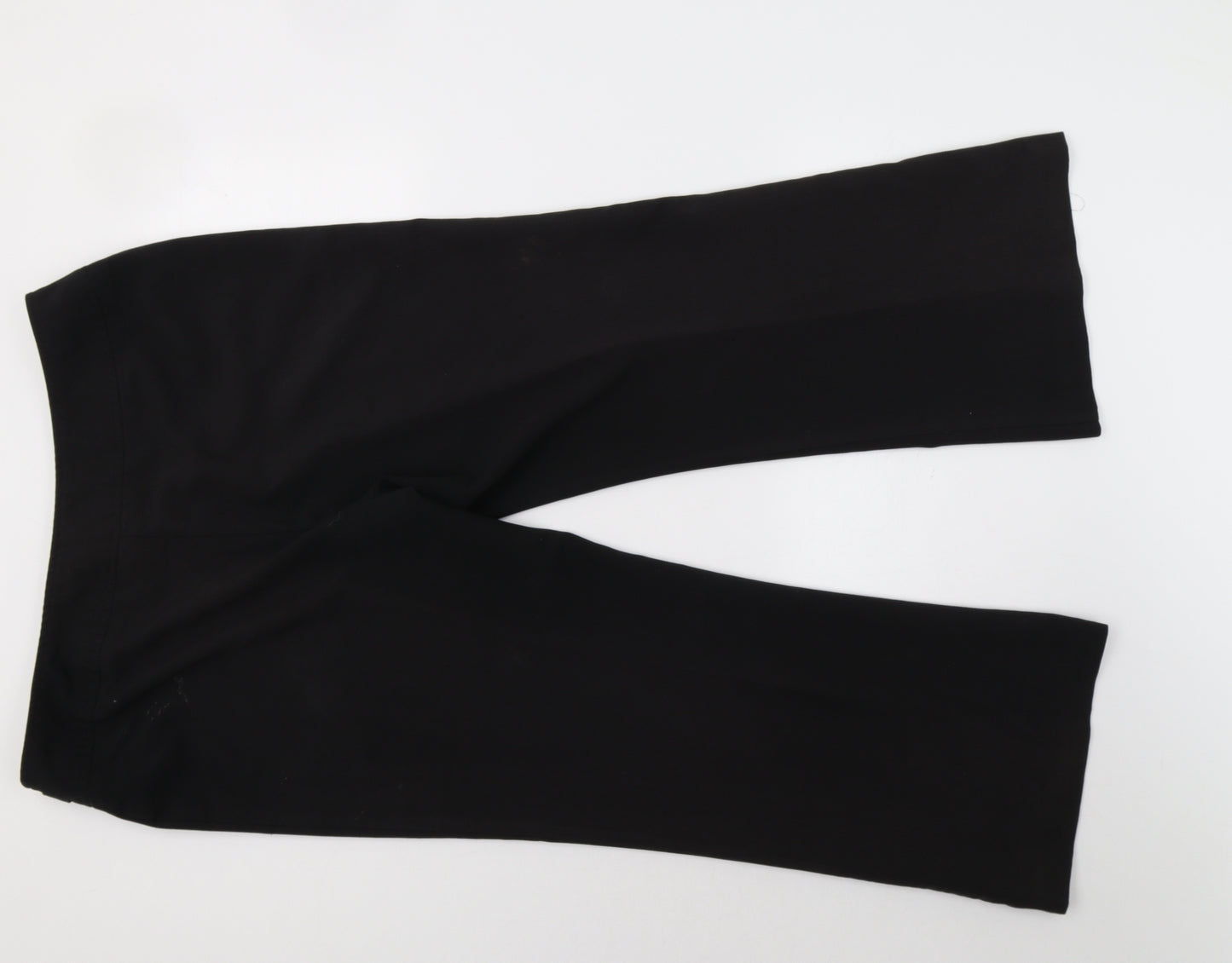 George Womens Black   Dress Pants Trousers Size 16 L27 in
