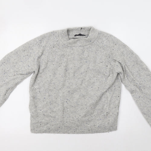 M&S Womens Grey   Pullover Jumper Size M