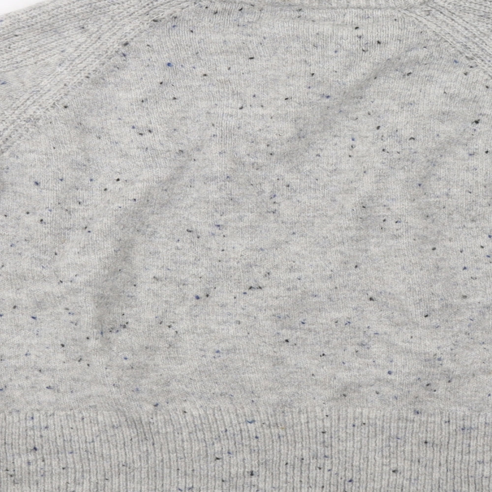 M&S Womens Grey   Pullover Jumper Size M