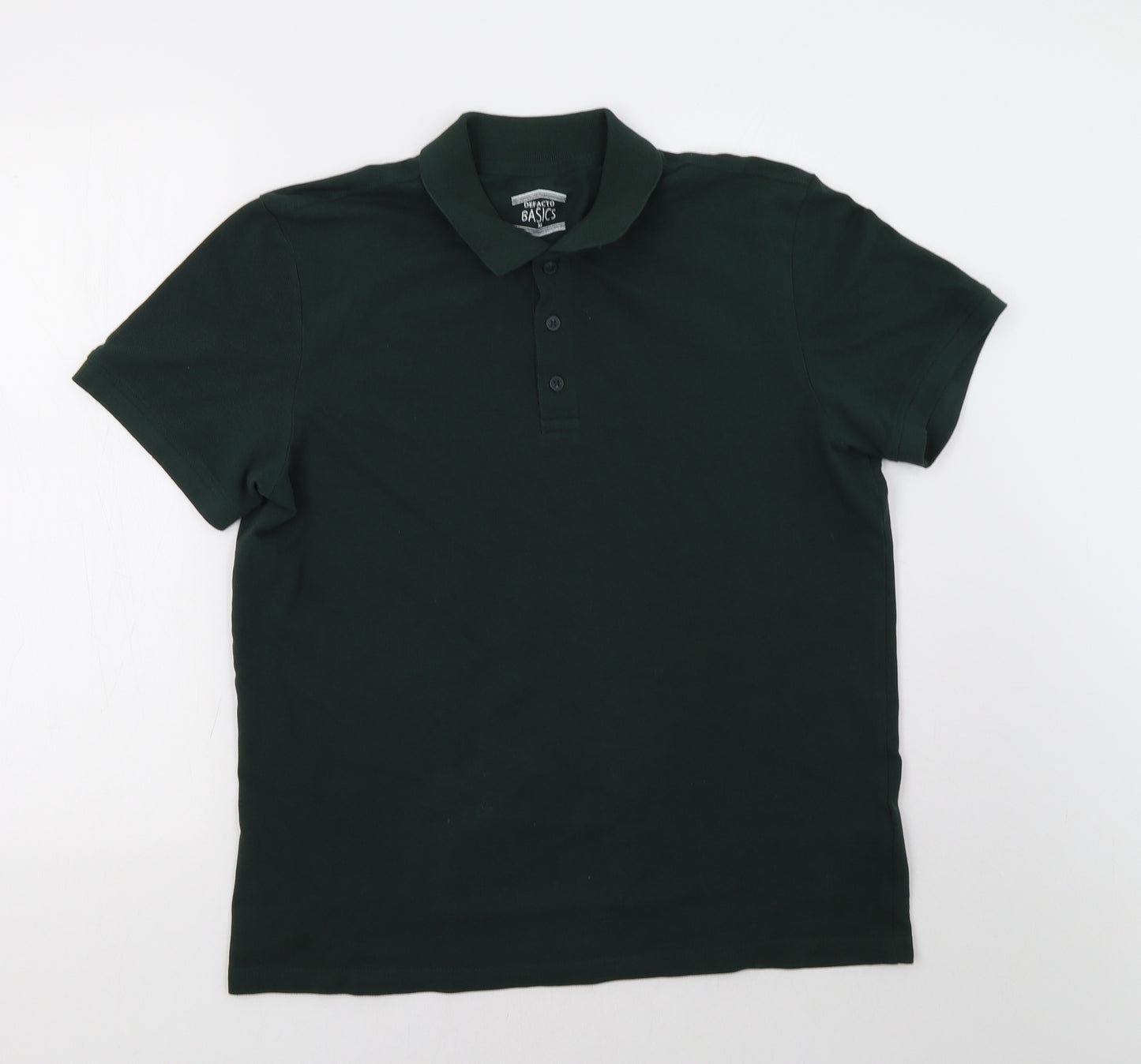 DeFacto Mens Green    Polo Size M
