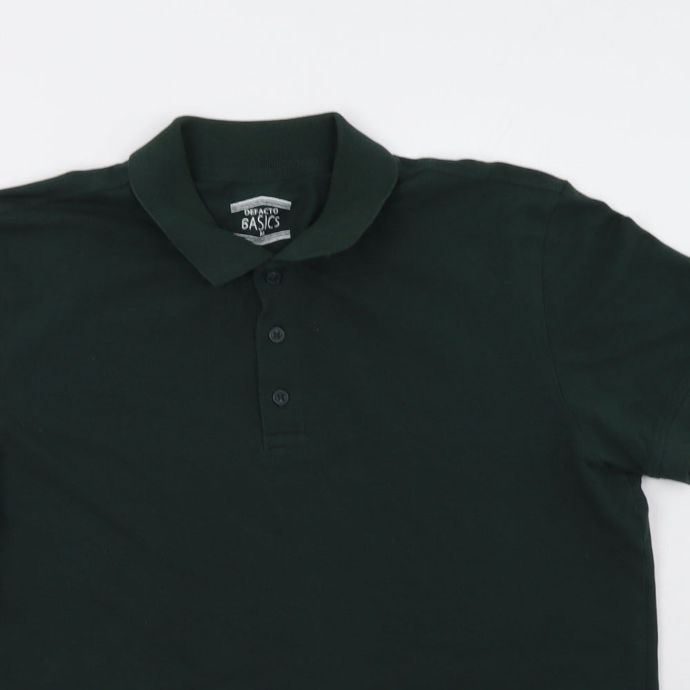 DeFacto Mens Green    Polo Size M