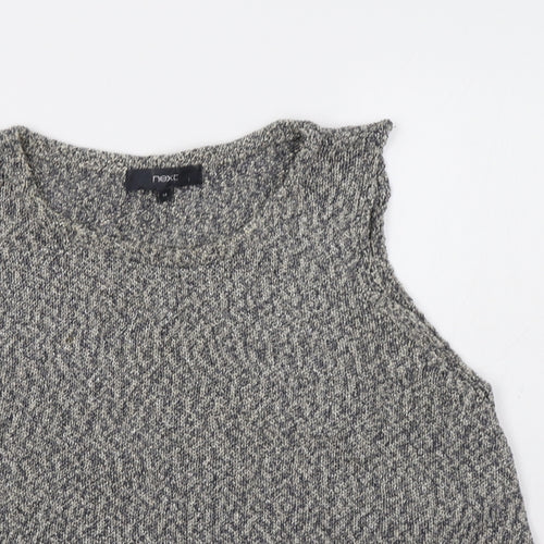 NEXT Womens Grey   Vest Jumper Size 14
