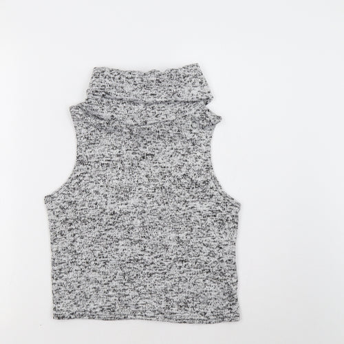 New Look Womens Grey   Pullover Jumper Size S