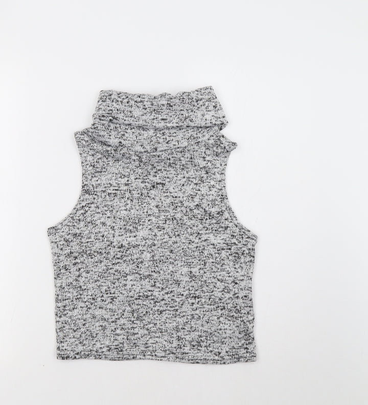 New Look Womens Grey   Pullover Jumper Size S
