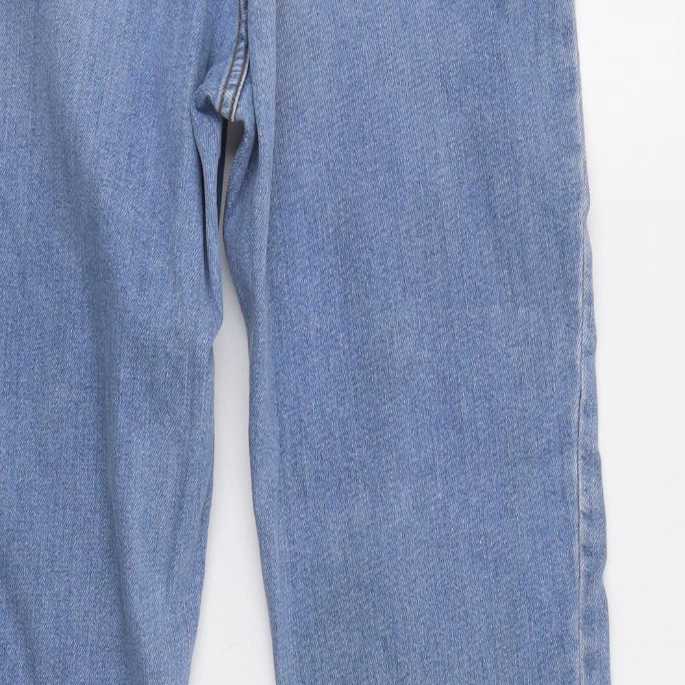 Asdos Womens Blue   Straight Jeans Size 10 L34 in