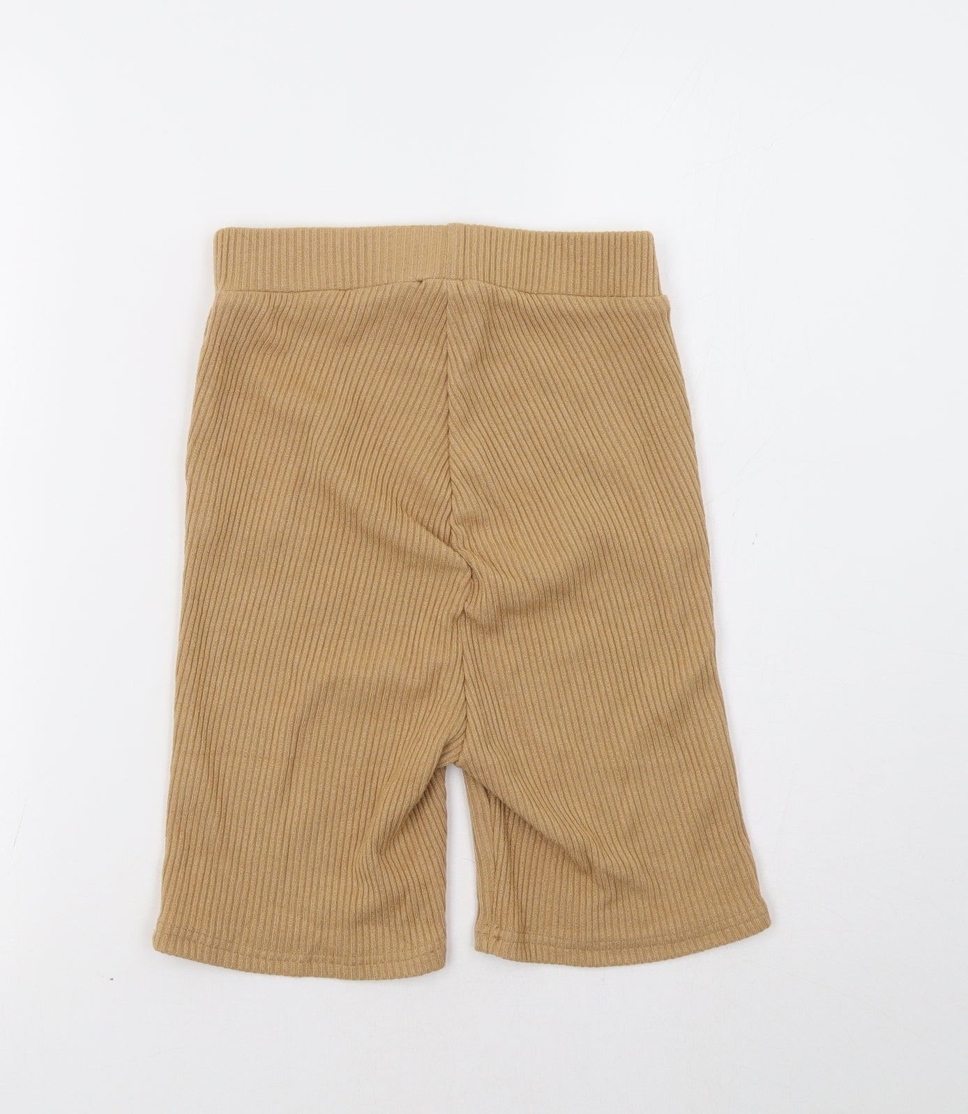 Club L Womens Beige   Biker Shorts Size 8