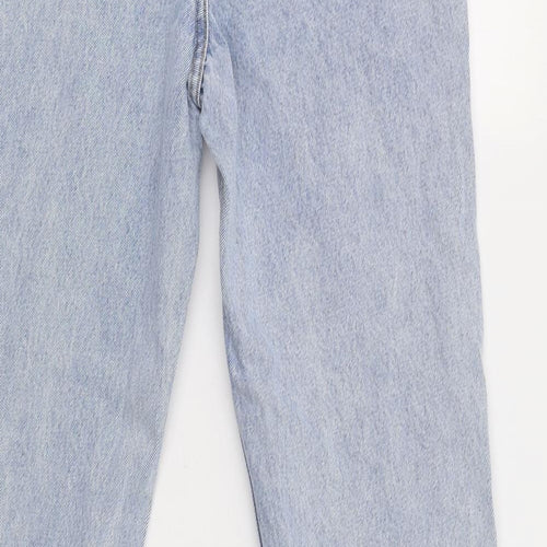 Oh Polly Womens Blue   Straight Jeans Size 8 L33 in