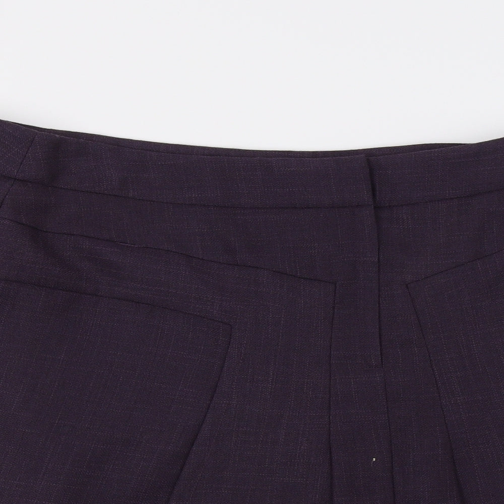 M&S Womens Black   A-Line Skirt Size 18