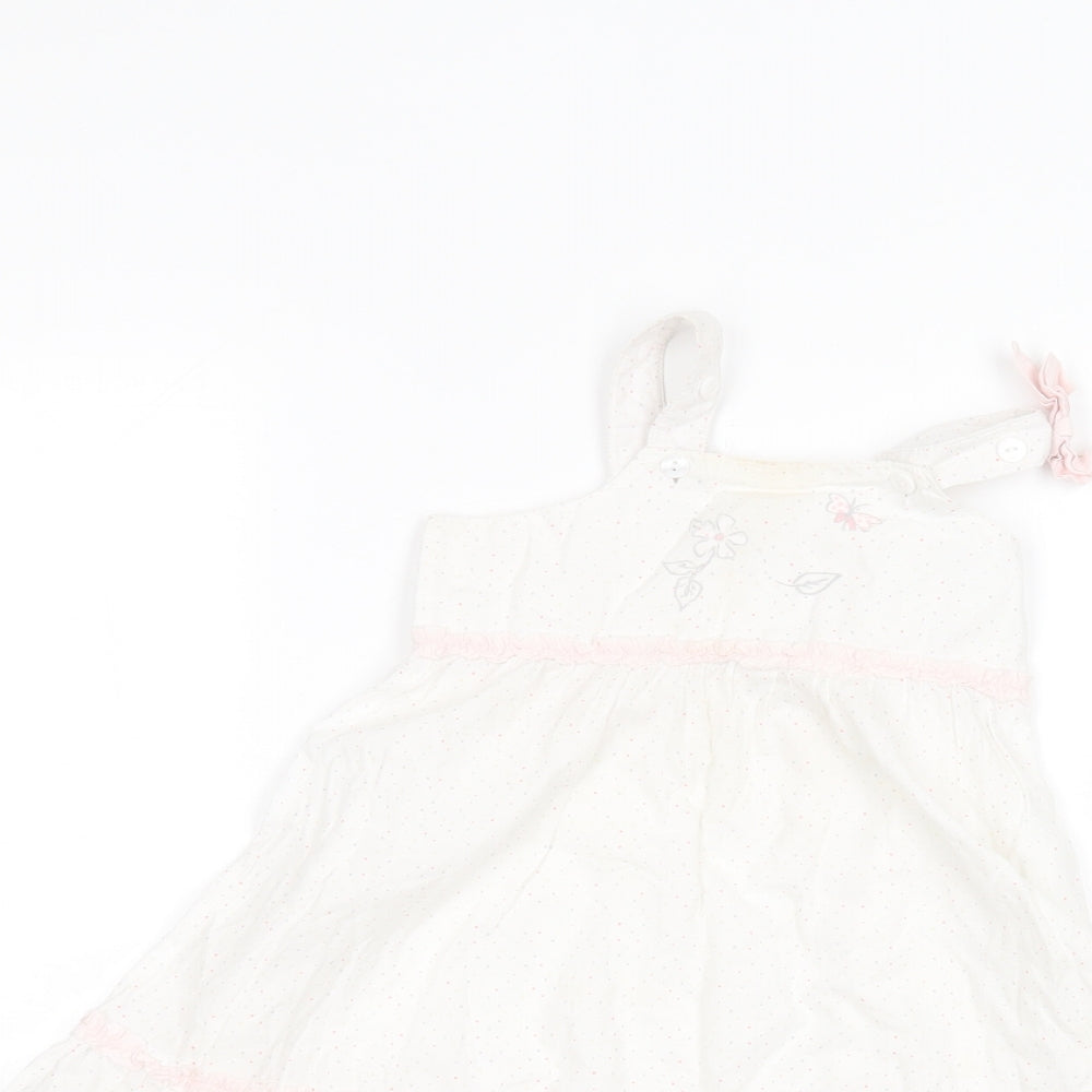 bebe Baby White   A-Line  Size 12 Months