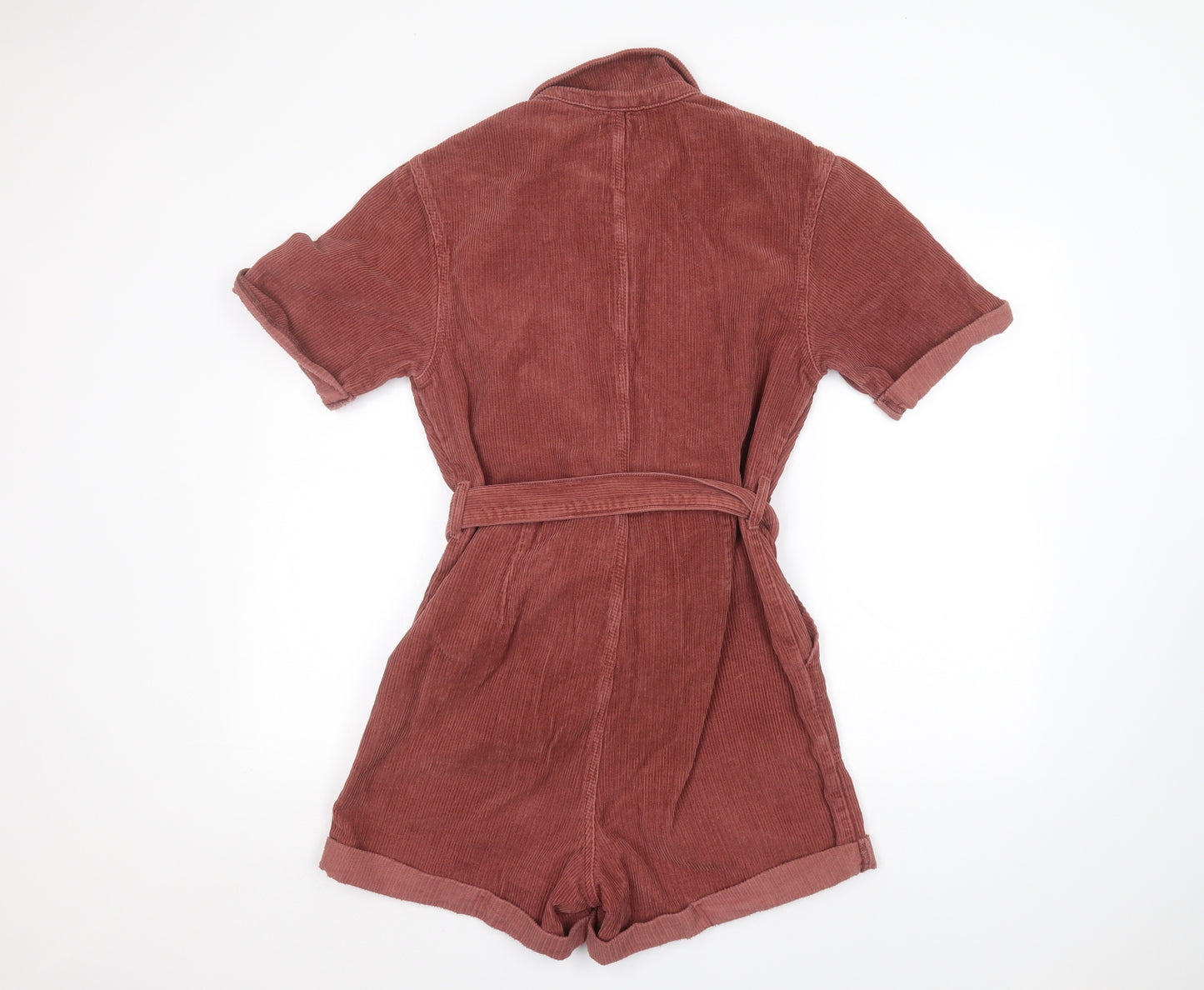 Topshop Womens Pink   Playsuit One-Piece Size L