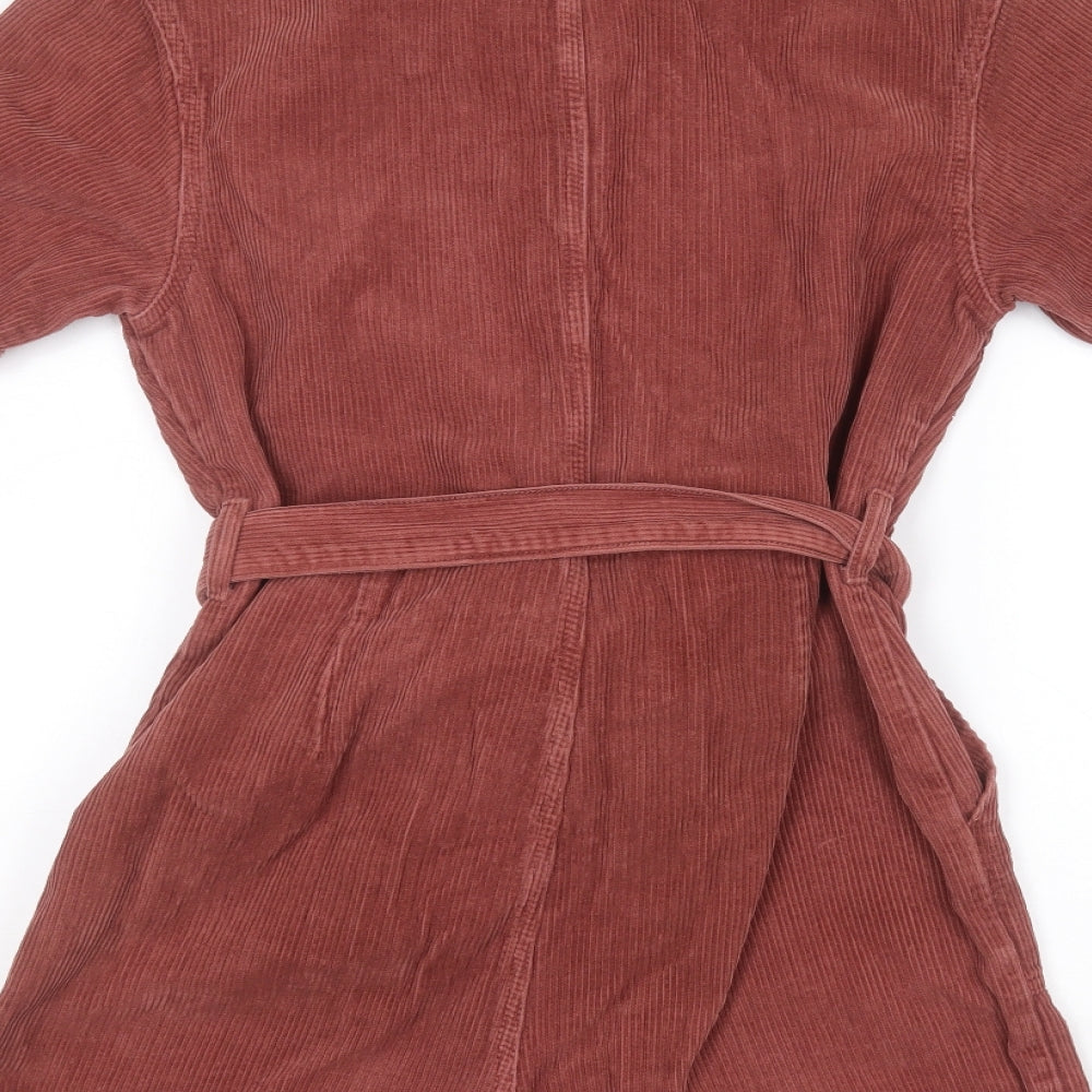 Topshop Womens Pink   Playsuit One-Piece Size L