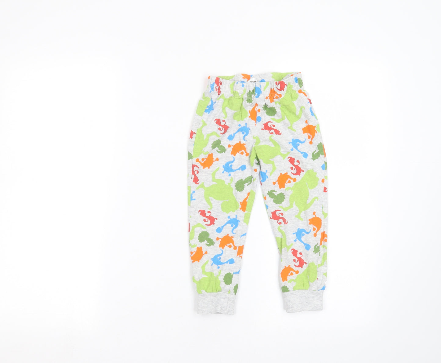 gigantosaurus Boys Grey   Sweatpants Trousers Size 3-4 Years