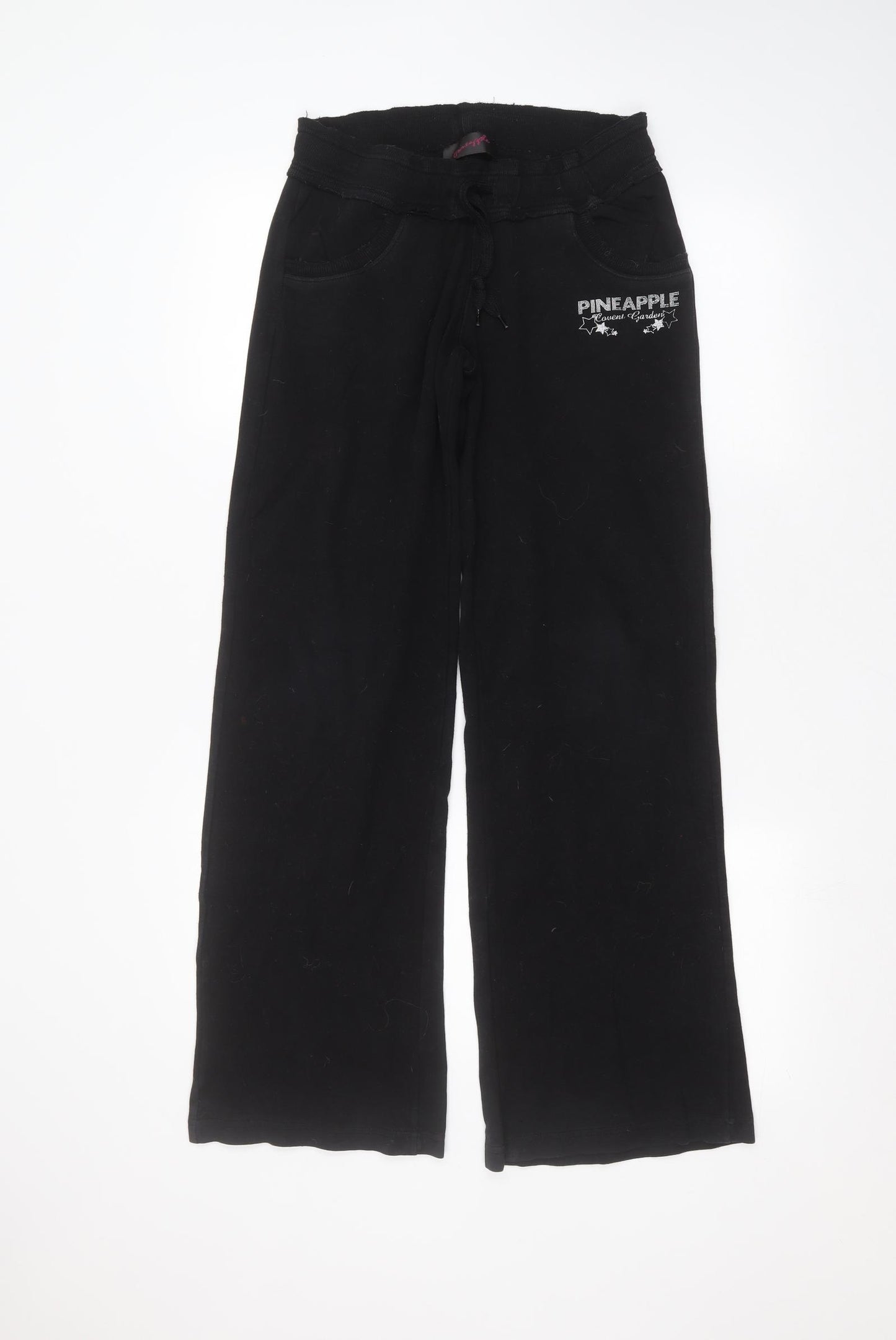 Pineapple Womens Black   Sweatpants Trousers Size S L28 in
