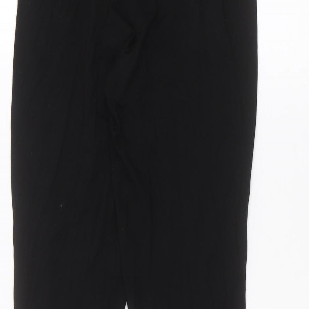 Marks and Spencer Womens Black   Jogger Leggings Size 12 L24 in