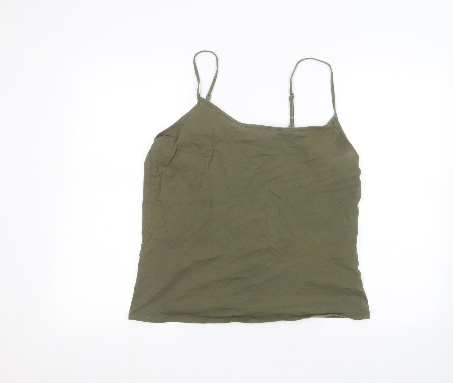 George Womens Green   Basic T-Shirt Size 16