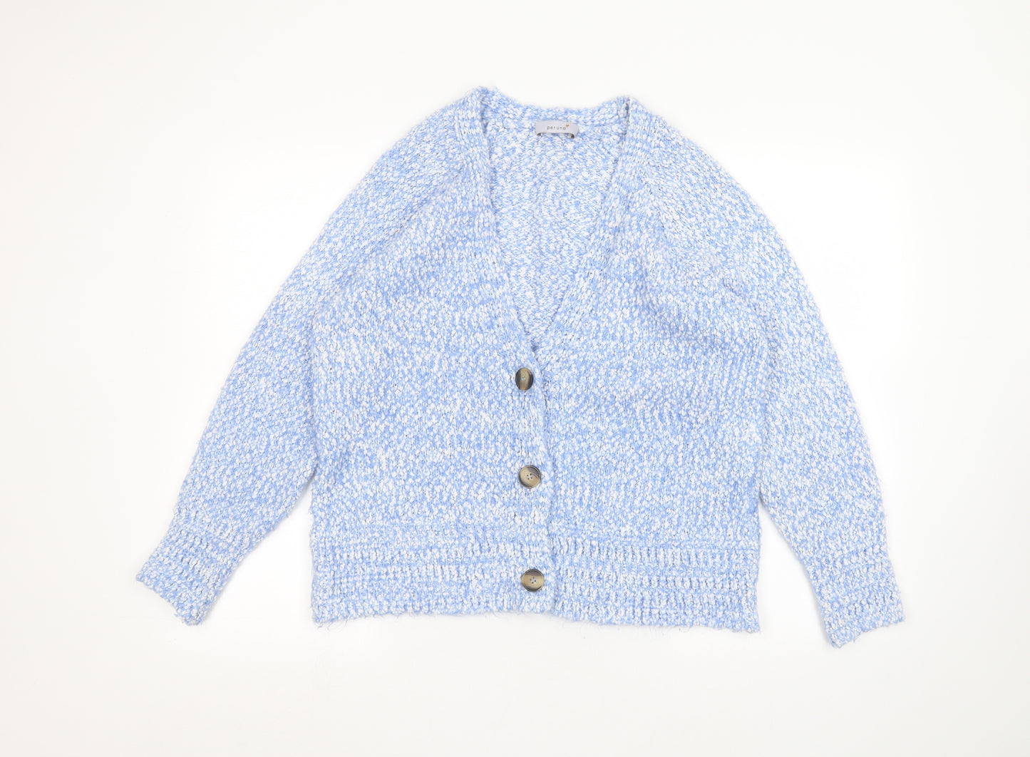 Marks and Spencer Womens Blue   Jacket Coatigan Size L