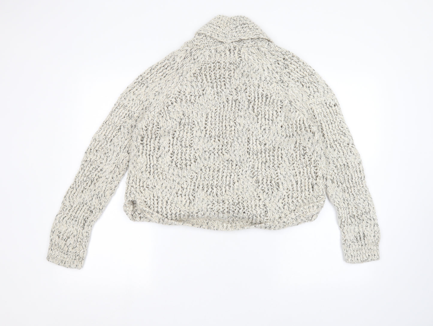 Marks and Spencer Womens White   Jacket Coatigan Size 12