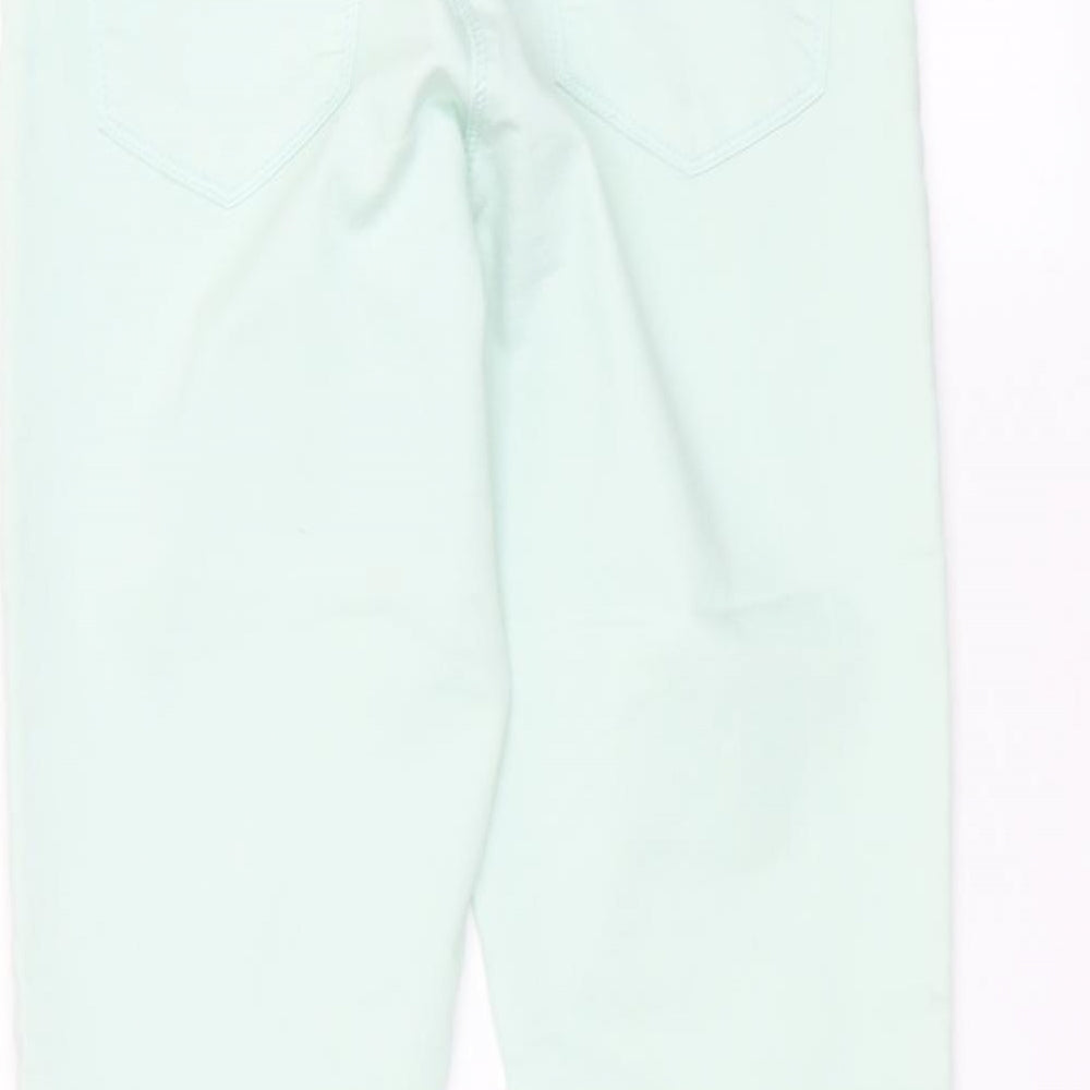 Papaya Womens Green   Skinny Jeans Size 12 L27 in