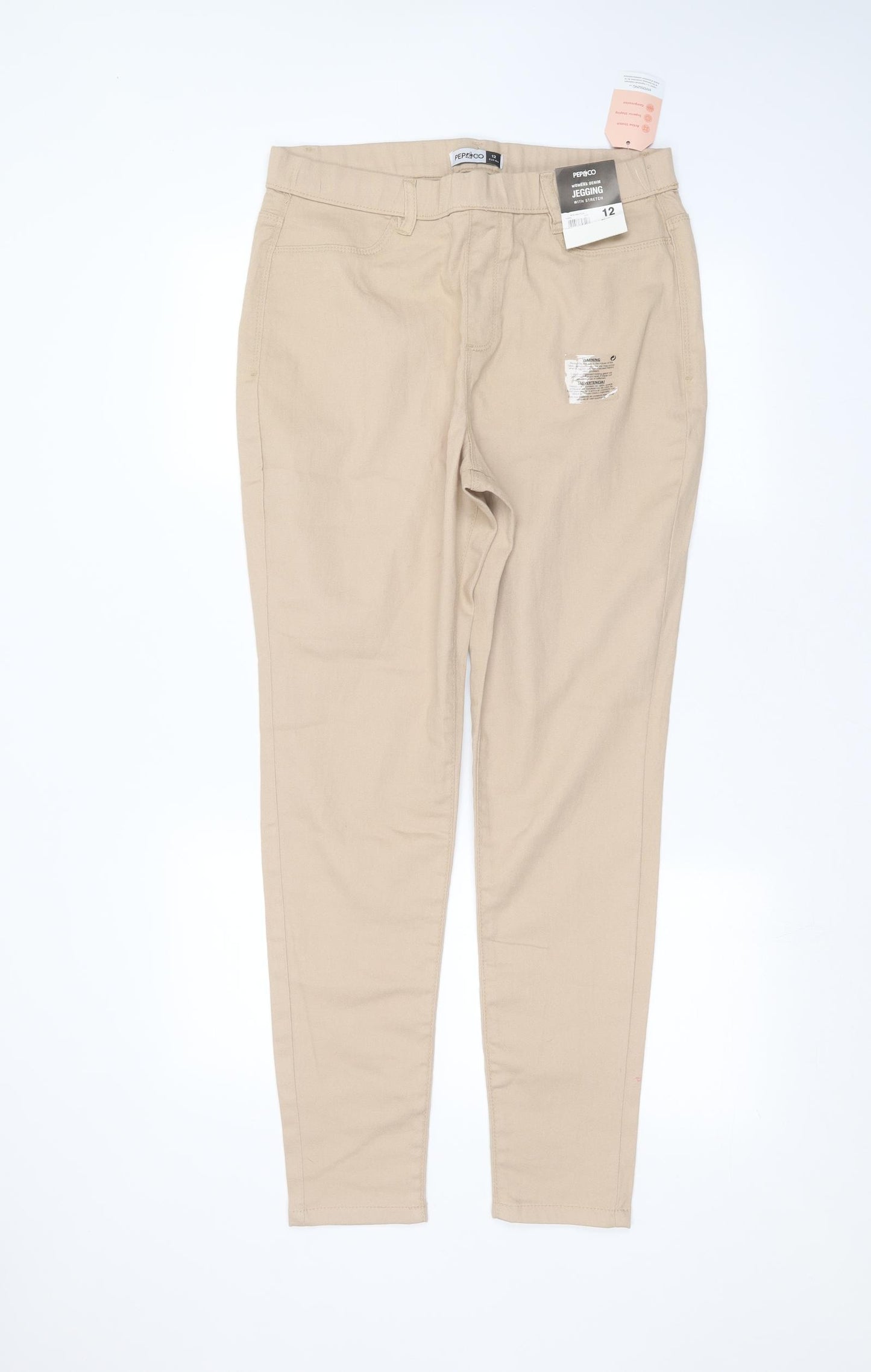 PEP & Co Womens Brown   Jegging Jeans Size 12 L27 in