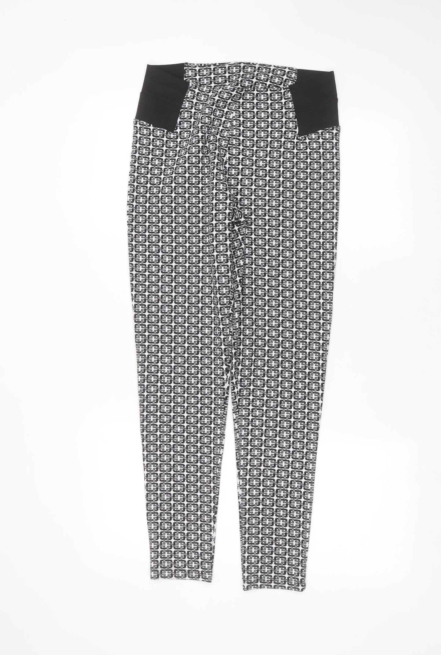 TU Womens Black   Jogger Leggings Size 12 L27 in