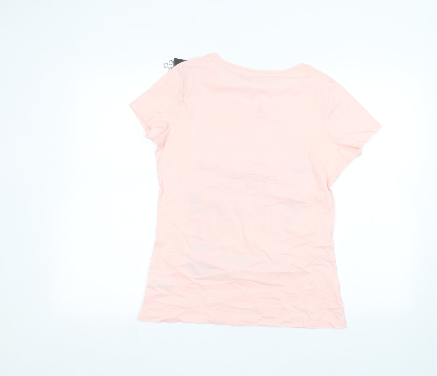Pep&co Womens Pink   Basic T-Shirt Size M