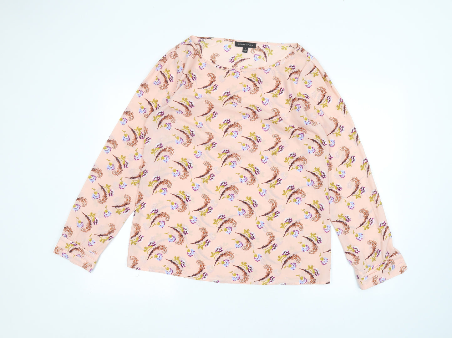 Banana Republic Womens Pink   Basic T-Shirt Size M