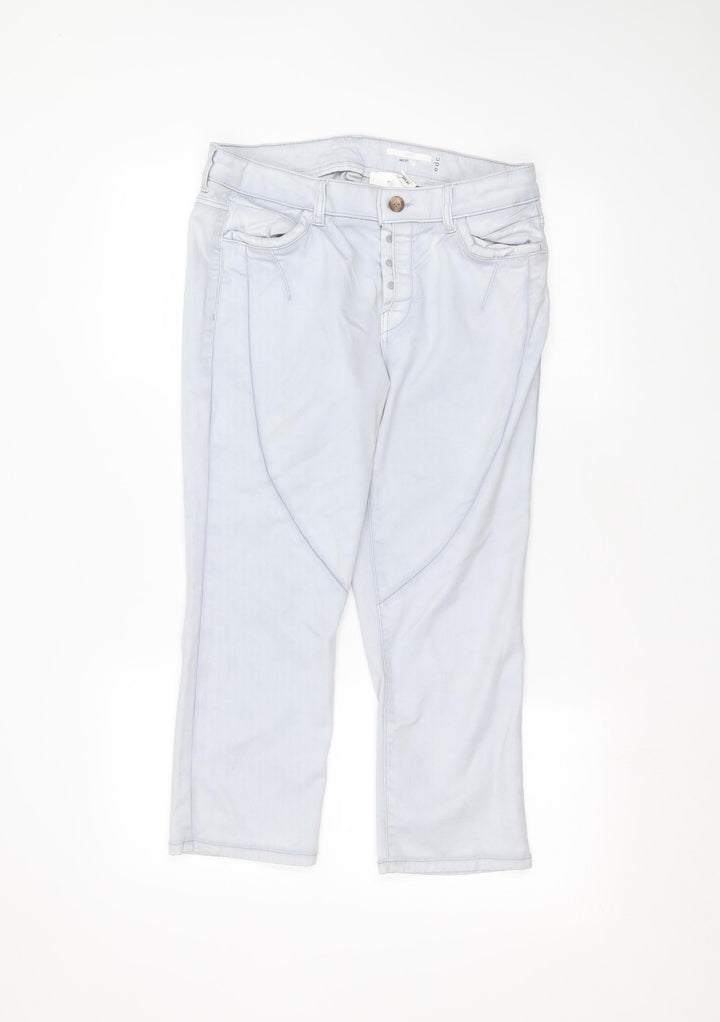 EDC Womens Blue Straight Jeans Size 36 in L21 in