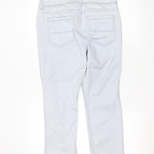 EDC Womens Blue   Straight Jeans Size 36 in L21 in