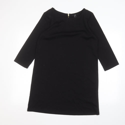 H&M Womens Black   Pullover Jumper Size S