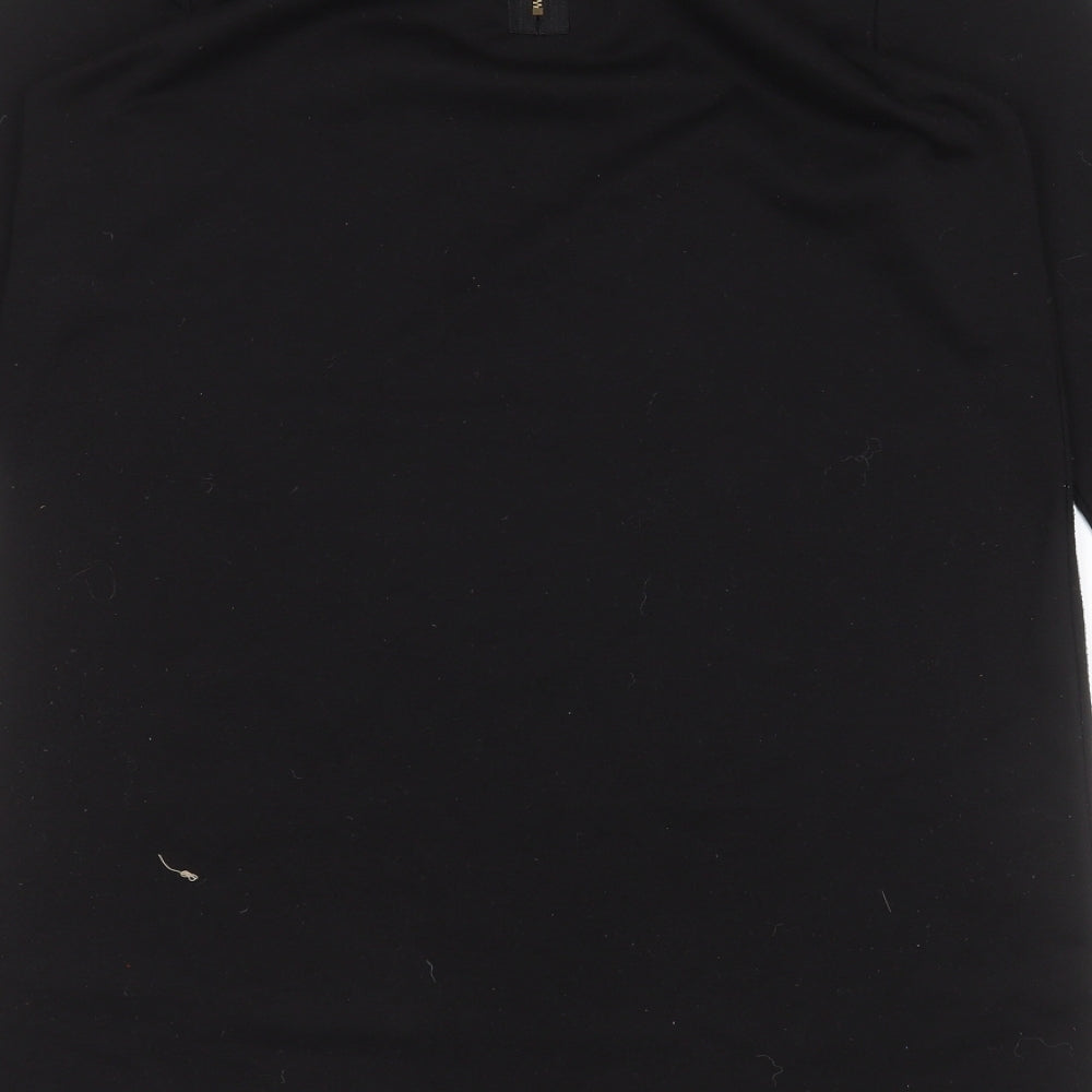 H&M Womens Black   Pullover Jumper Size S