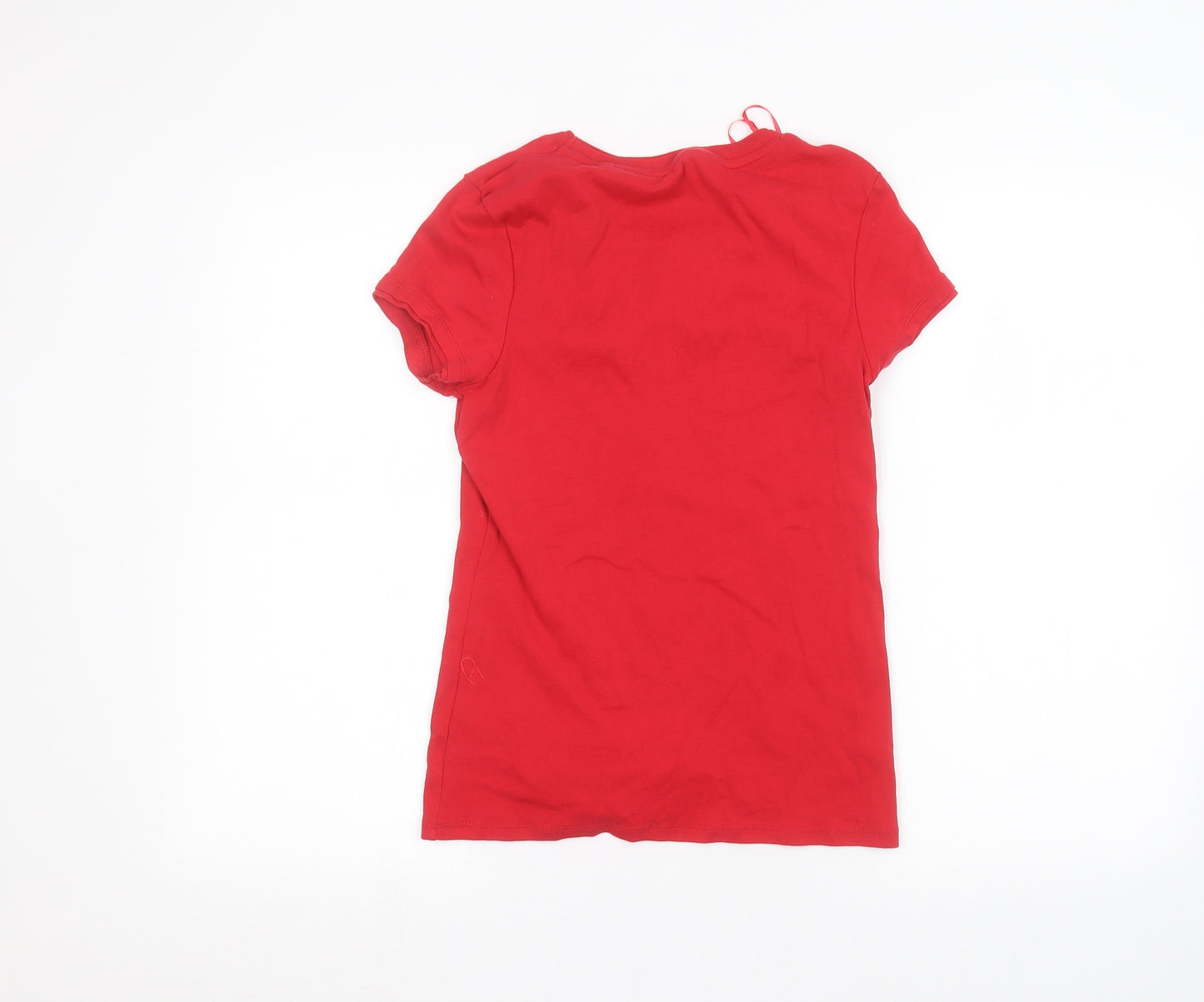 TU Womens Red   Basic T-Shirt Size 12